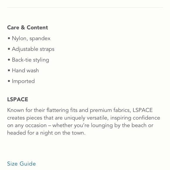 Anthropologie LSPACE Alana Underwire Bikini Top - Picture 5 of 5